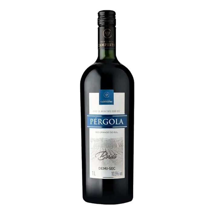 Vinho Tinto Demi Sec Bord P Rgola Lt Vinicola Campestre S O Paulo