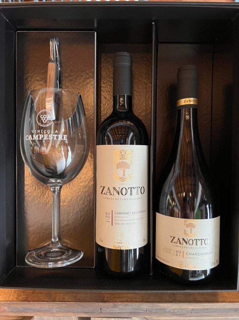 Kit Zanotto Entrada Vinicola Campestre S O Paulo