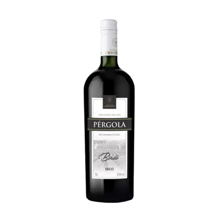 Vinho Tinto Seco Bordô Pérgola 1 LT