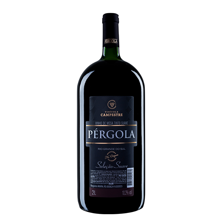 Vinho Tinto Suave Seleção Pérgola 2 LT